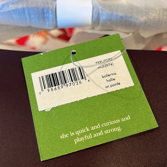 Kate Spade New York Ballerina Large Hallie Leather Tote, NWT - Picture 12 of 12